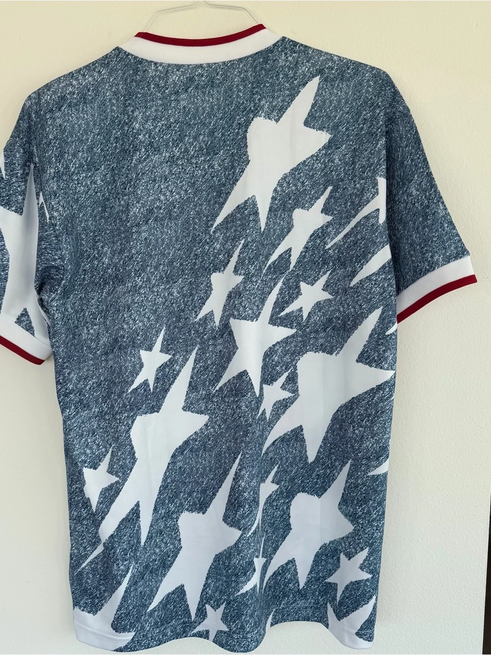New Adidas USMNT USA World Cup Denim Stars Originals Jersey Large